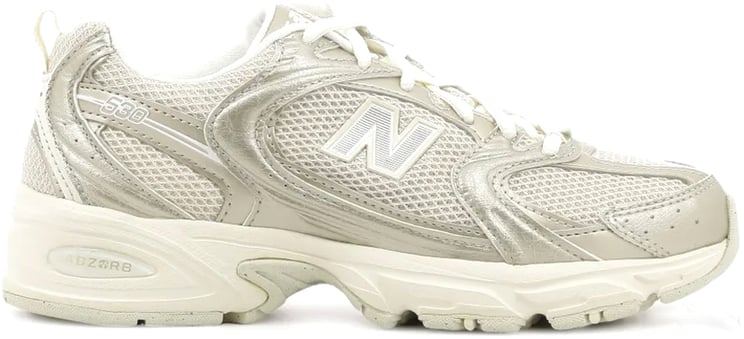 New Balance Sneakers Gold Metallic
