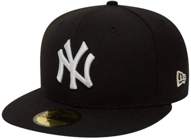 New Era New Era New York Yankees 59Fifty Fitted Cap Zwart Wit