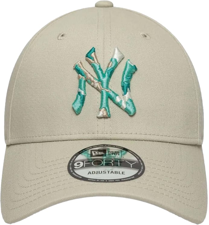 New Era New Era New York Yankees Seasonal Infill 9Forty Adjustable Cap