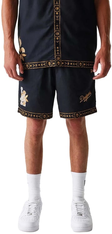 New Era LA Dodgers Taping Shorts Black