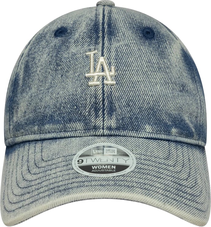 New Era New Era LA Dodgers Denim Womens 9Twenty Adjustable Cap Blauw