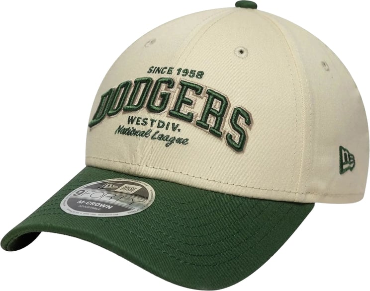 New Era New Era LA Dodgers 9Forty M-Crown Adjustable Cap Groen
