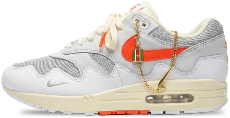 Nike Nike Air Max 1 ‘87 Patta Waves White & Hyper Crimson