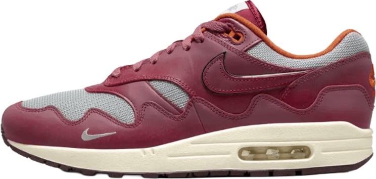 Nike Nike Air Max 1 Patta Waves Rush Maroon (with Bracelet)