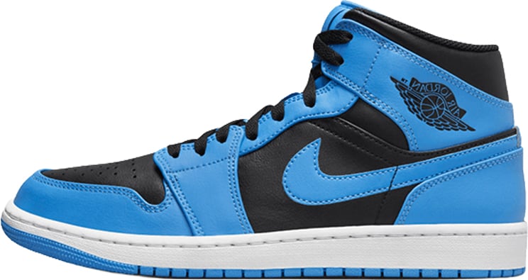 Nike Jordan 1 Mid University Blue Black