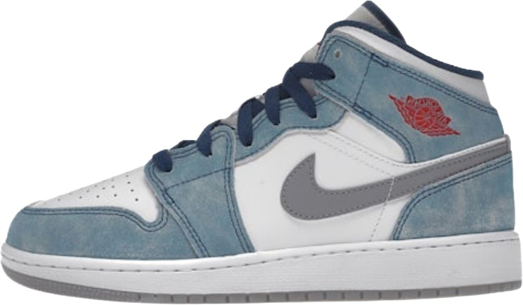 Nike Jordan 1 Mid SE French Blue Light Steel (GS)