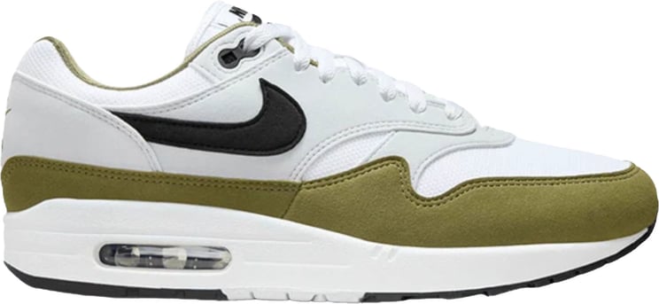 Nike Nike Air Max 1 White Black Medium Olive