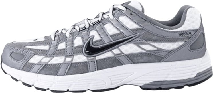 Nike Nike P-6000 White Metallic Cool Grey Black