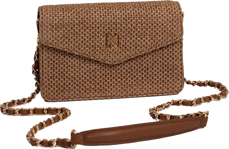 Nikkie Daxing Raffia Schoudertas
