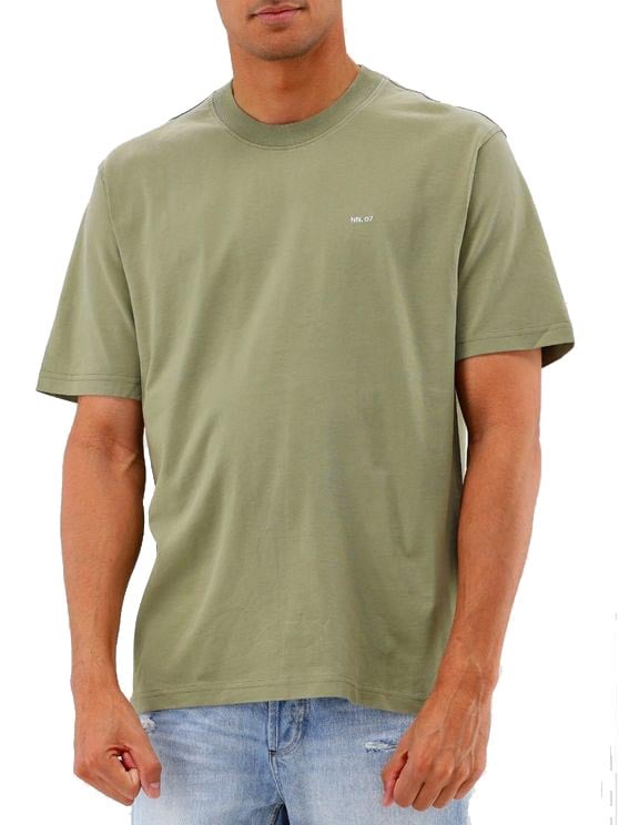 NN07 NN.07 T-Shirt Bruin Adam Emb