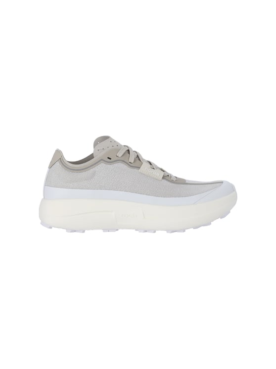 Norda Grey 005 W Perforated Fabric Sneakers