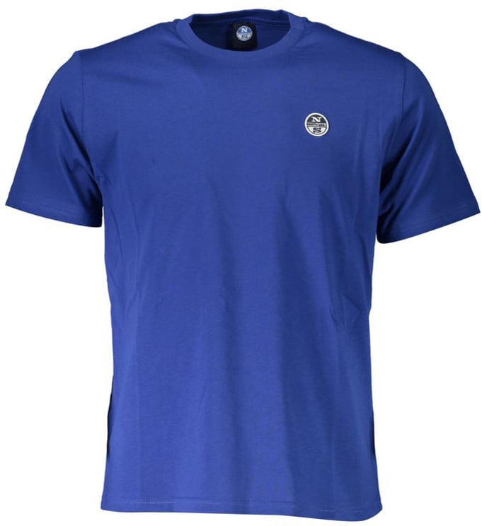 North Sails North Sails Blue Cotton Men T-Shirt