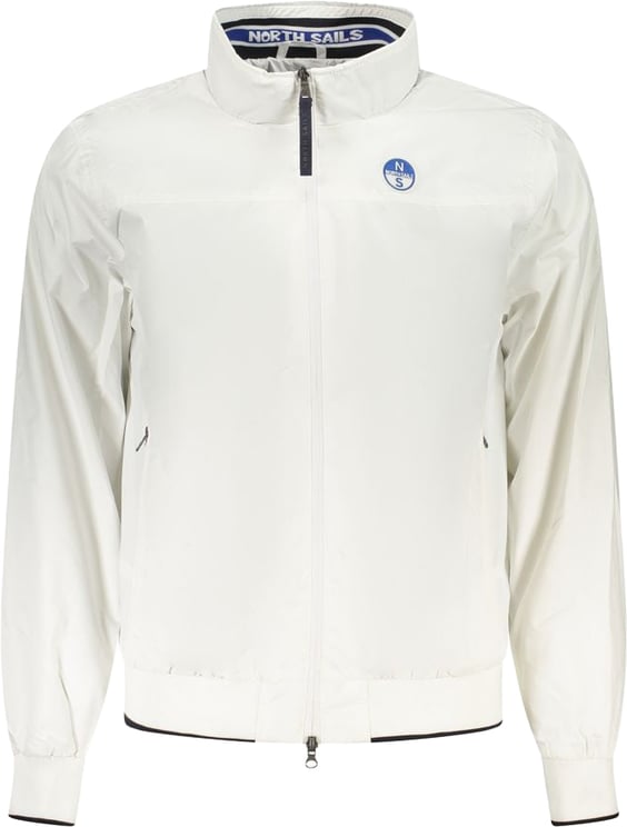 North Sails North Sails White Polyester Men's Jacket