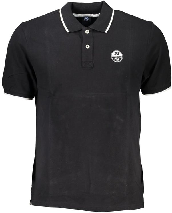 North Sails North Sails Black Cotton Men Polo Shirt