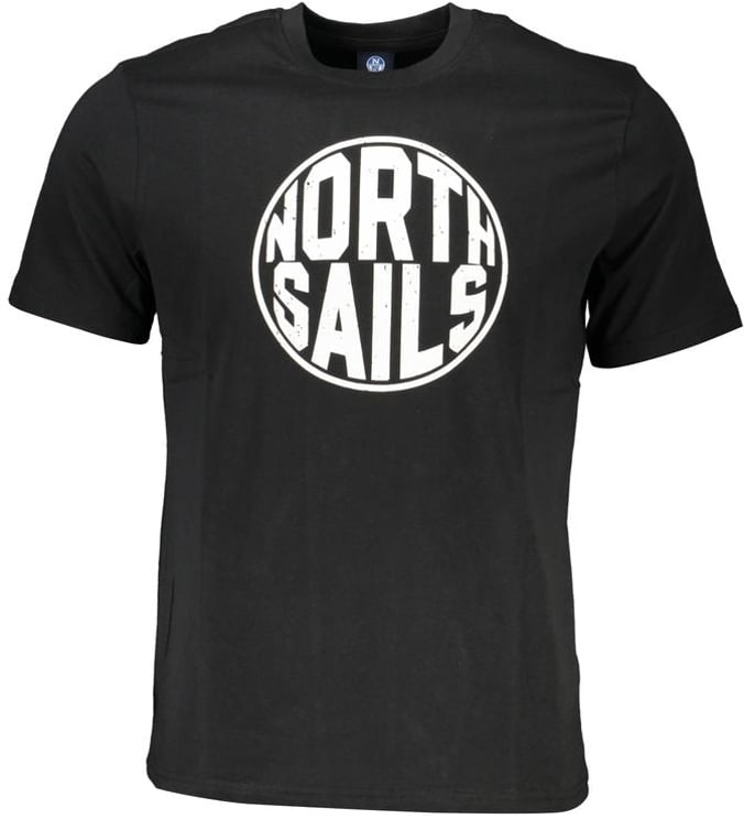 North Sails North Sails Black Cotton Men T-Shirt
