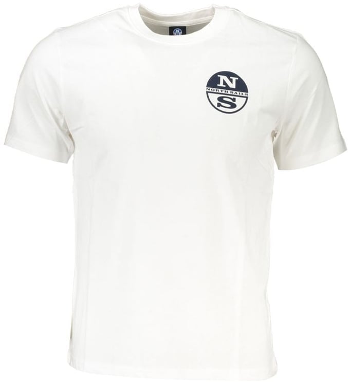 North Sails North Sails Bianco Cotton Men's T-Shirt