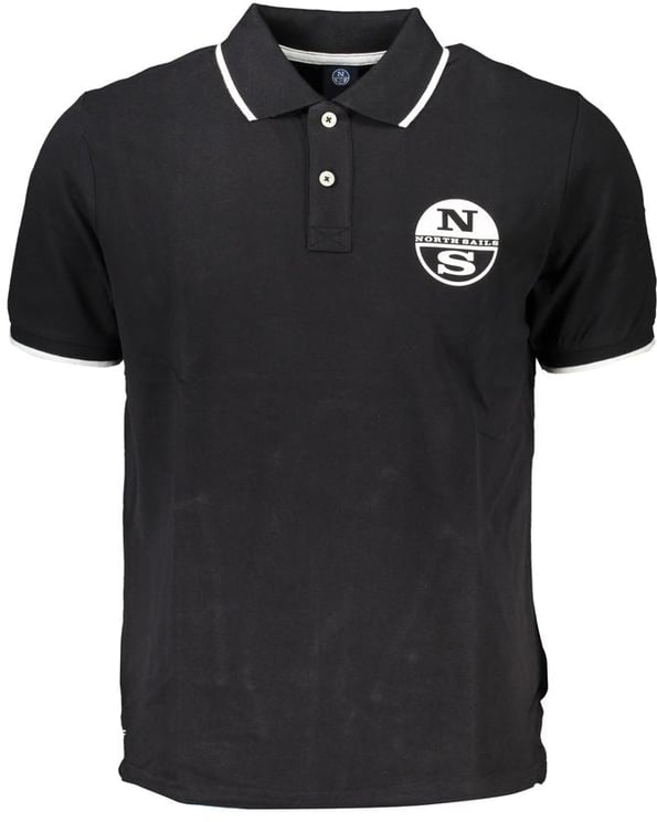 North Sails North Sails Black Cotton Men Polo Shirt