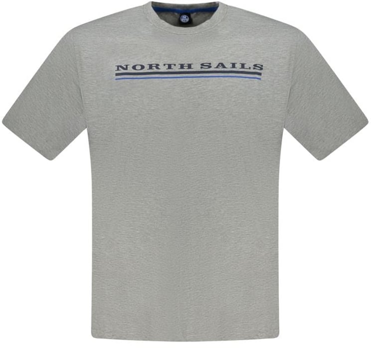 North Sails North Sails Grigio Cotton Men T-Shirt