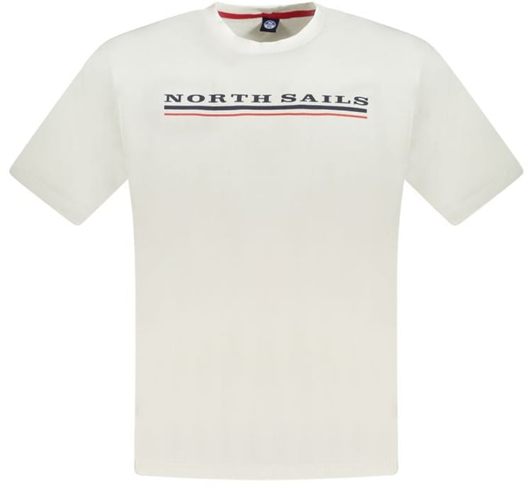 North Sails North Sails White Cotton Mens T-Shirt
