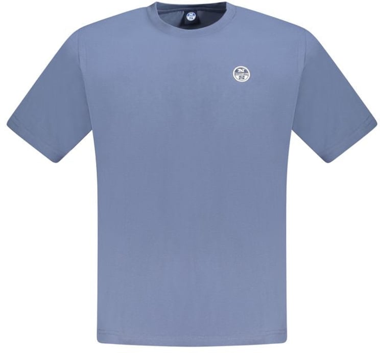 North Sails North Sails Blue Cotton Men T-Shirt