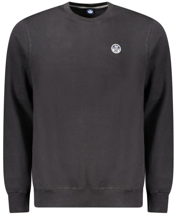 North Sails North Sails Black Cotton Men's Sweatshirt