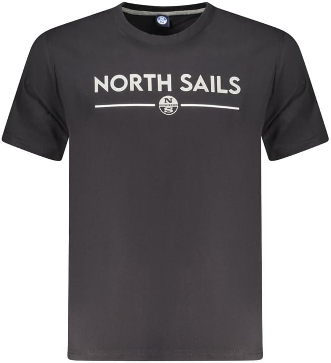 North Sails North Sails Black Cotton Men T-Shirt