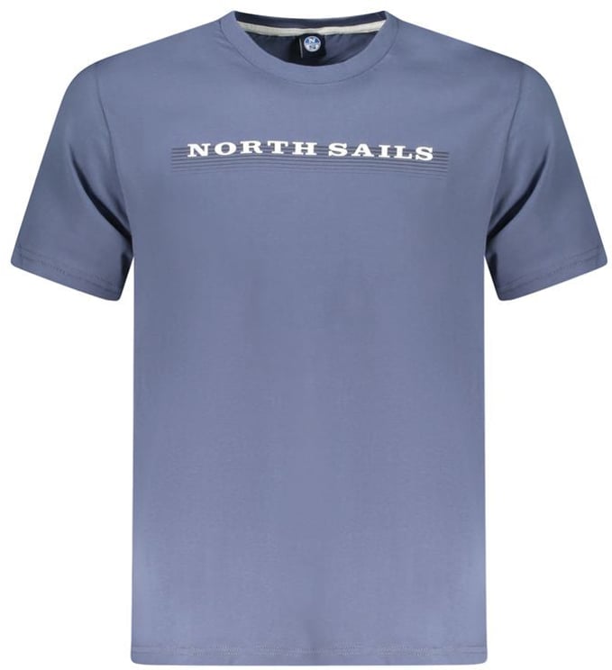 North Sails North Sails Blue Cotton Men's T-Shirt