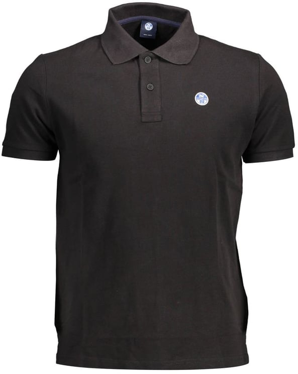 North Sails North Sails Black Cotton Men Polo Shirt