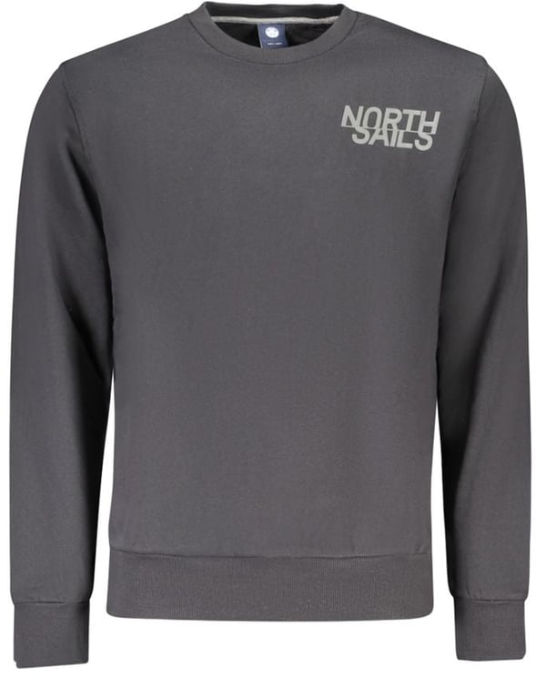 North Sails North Sails Black Cotton Men's Sweatshirt