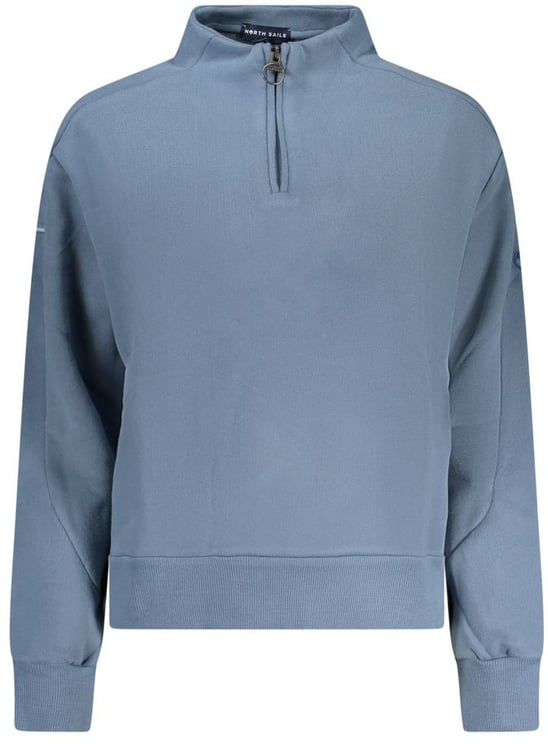 North Sails North Sails Blue Cotton Women's Sweatshirt