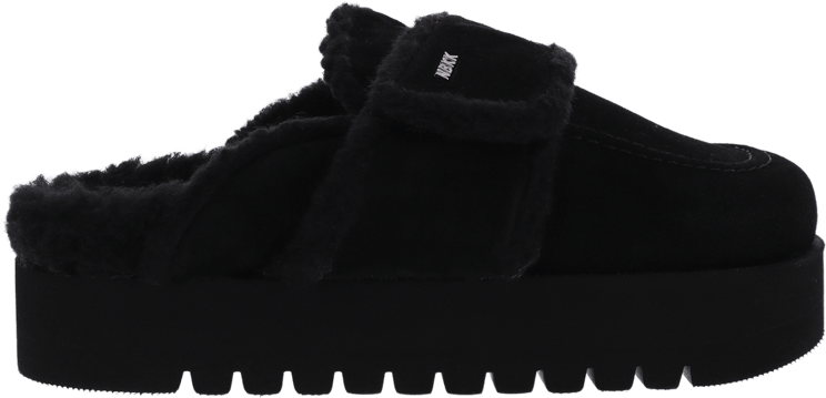 Nubikk Dames Teddy Chunky Fur Zwart