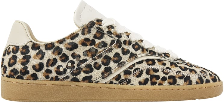 Nubikk Ray Owen Studs | Luipaard Sneakers voor Dames