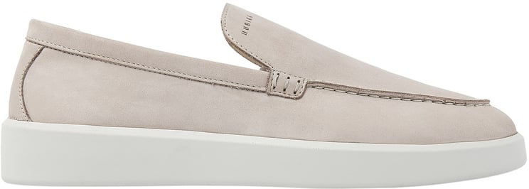 Nubikk Joro Mio | Taupe Nubuck Loafers voor Heren