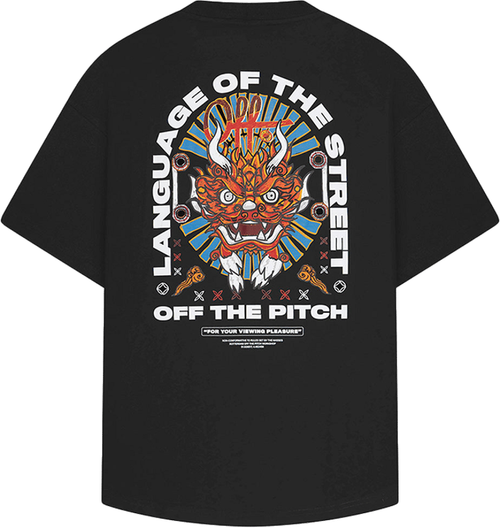 OFF THE PITCH OFF THE PITCH Dragon Oversized Tee