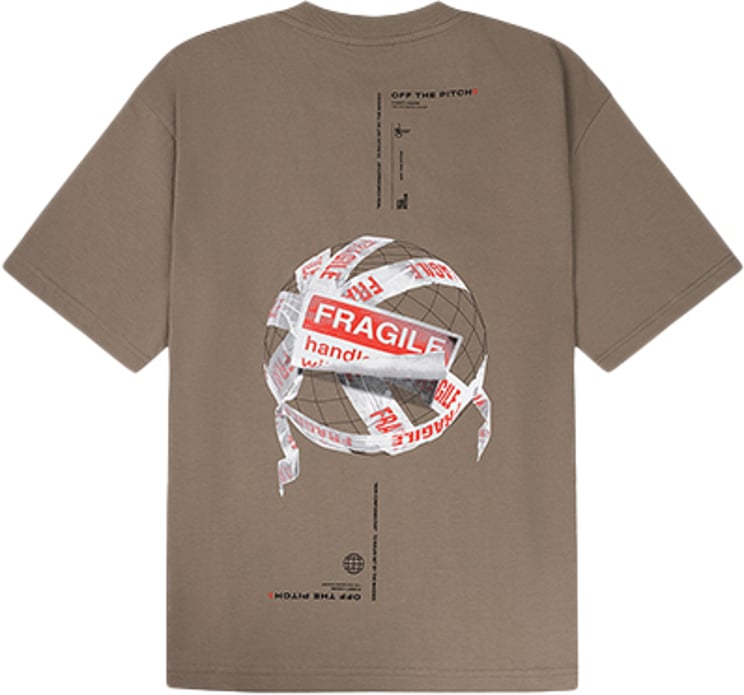 OFF THE PITCH OFF THE PITCH Fragile World Loose Fit Tee