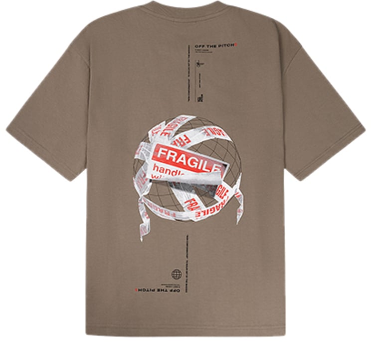 OFF THE PITCH OFF THE PITCH Fragile World Loose Fit Tee