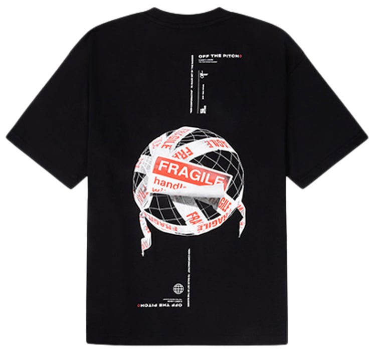 OFF THE PITCH OFF THE PITCH Fragile World Loose Fit Tee