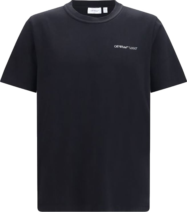 OFF-WHITE Off-White Black Cotton T-Shirt