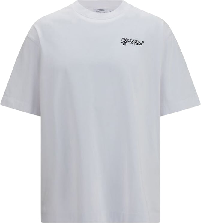 OFF-WHITE Off-White White Cotton T-Shirt