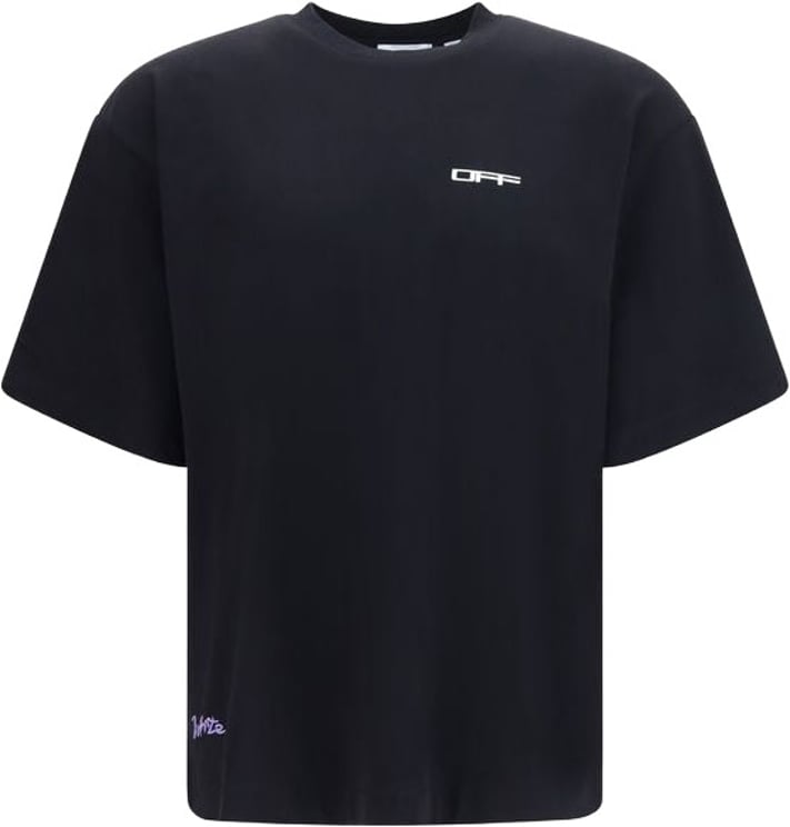 OFF-WHITE Off-White Black Cotton T-Shirt