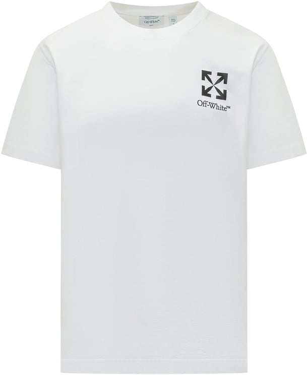 OFF-WHITE T-shirt Small Arrow con Stampa Minimale