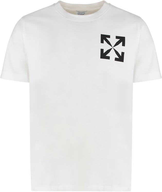 OFF-WHITE Cotton crew-neck T-shirt