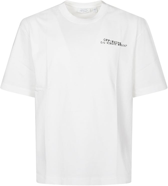 OFF-WHITE Type Machine Arrow Skate T-shirt White
