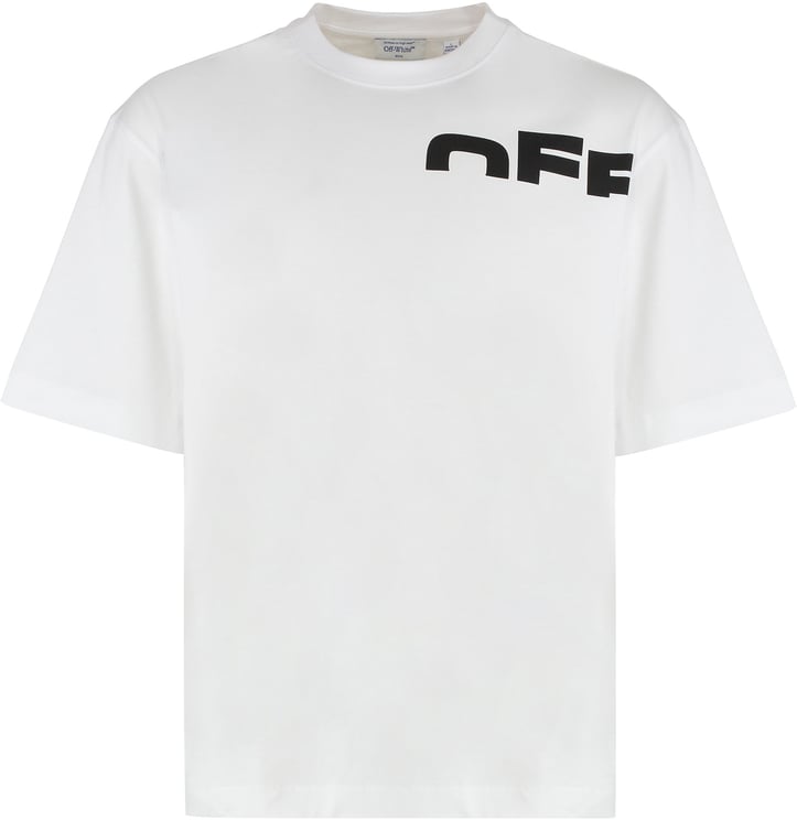OFF-WHITE Cotton crew-neck T-shirt