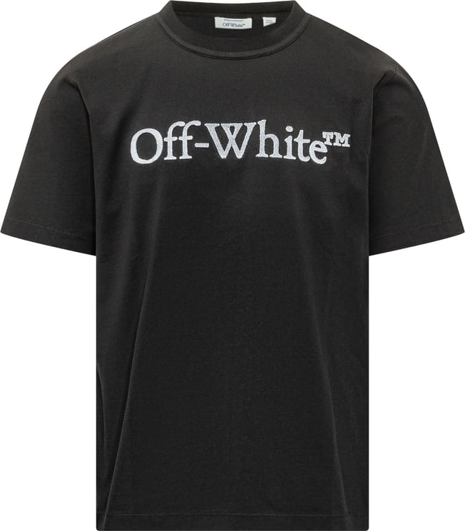 OFF-WHITE T-shirt Big Bookish con Logo