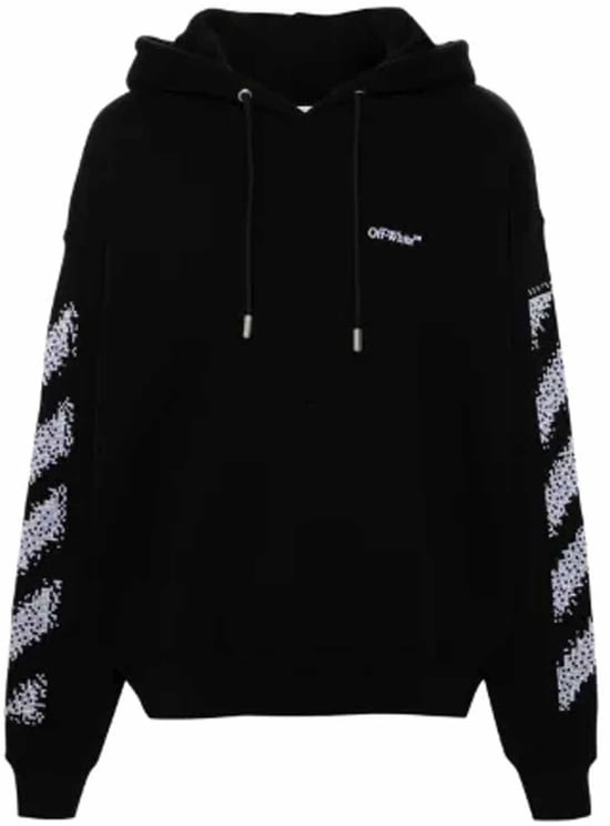 OFF-WHITE Off-White Pixel Diag Skate Hooded Sweatshirt