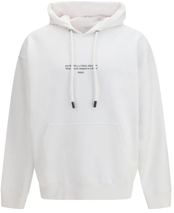 OFF-WHITE Off-White White Cotton Sweatshirt
