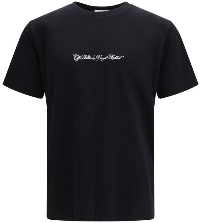 OFF-WHITE Off-White Black Cotton T-Shirt