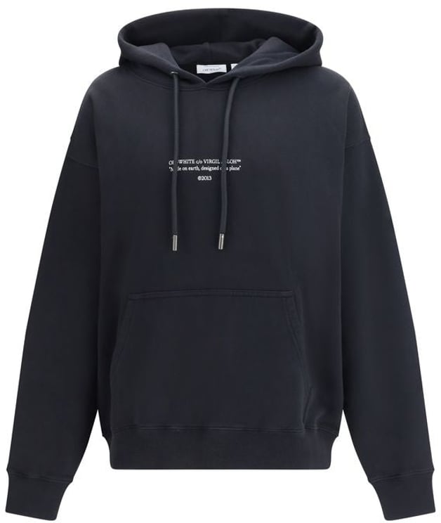 OFF-WHITE Off-White Black Cotton Sweatshirt
