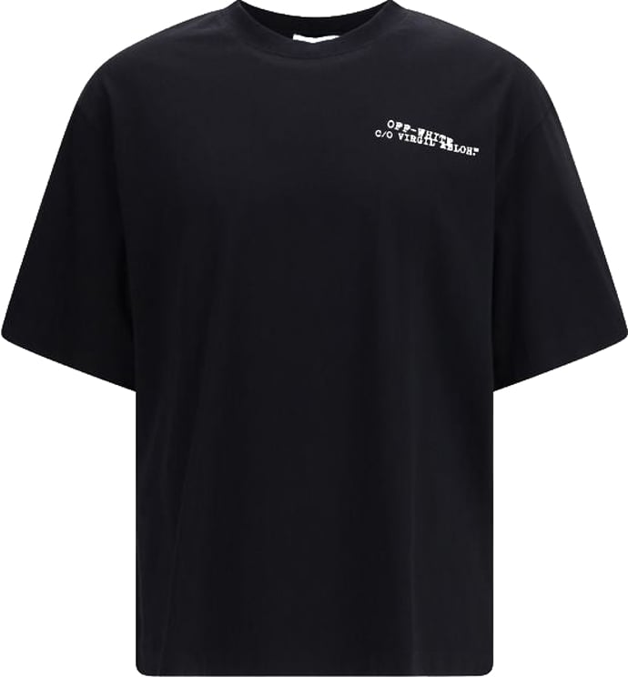 OFF-WHITE Off-White Black Cotton T-Shirt